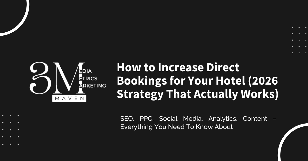 How to Increase Direct Bookings for Your Hotel (2026 Strategy That Actually Works)